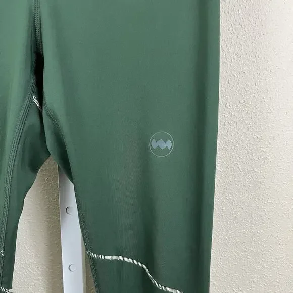 Janji Deviation 7/8 Running Right Legging Womens S Small Green - Picture 3 of 6